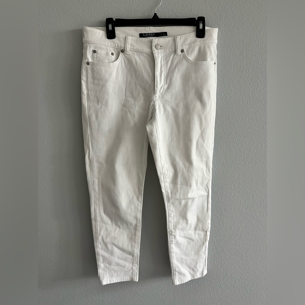 White jeans Ralph Lauren - size 8